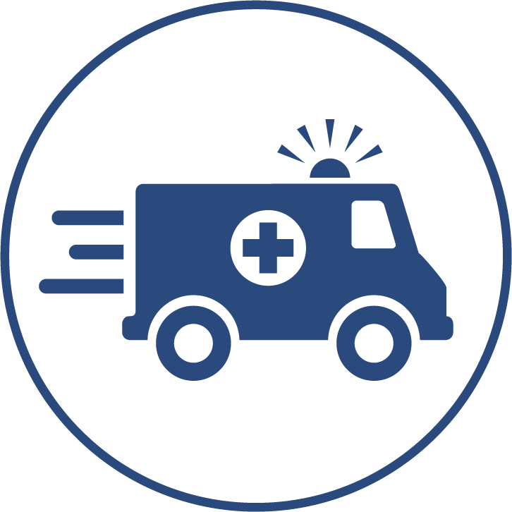 Illustration of a person with injury